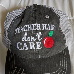 Gray Teacher Hat
